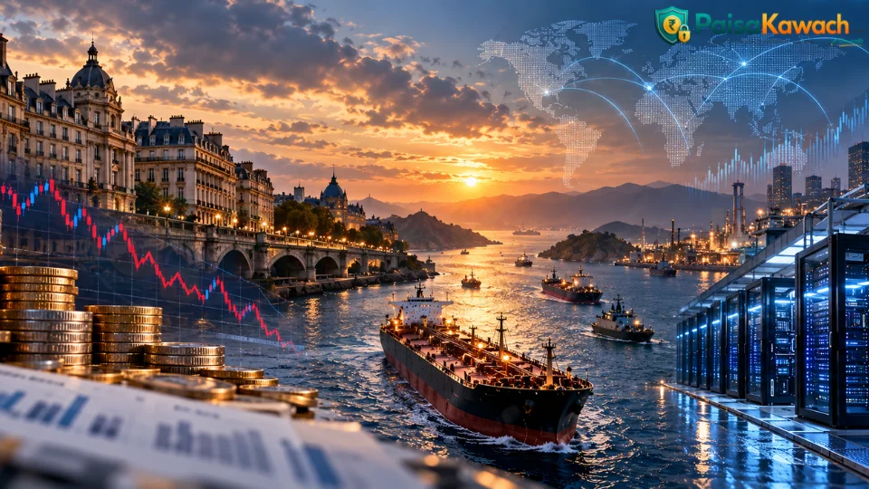 Three Global Shocks Reshaping the World Economy: France’s Debt Stress, Hormuz Shipping Risk and AI’s New Interest-Rate Problem