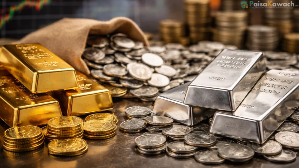 Silver and Gold Prices Slide in India as Profit-Taking and Strong Dollar Weigh on Bullion