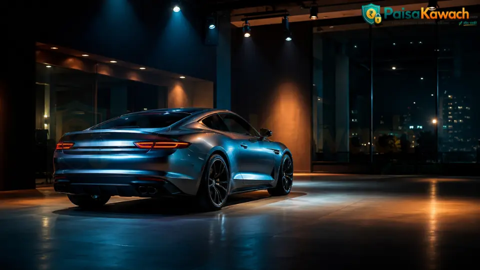 Dream car in showroom representing true 10-year ownership cost