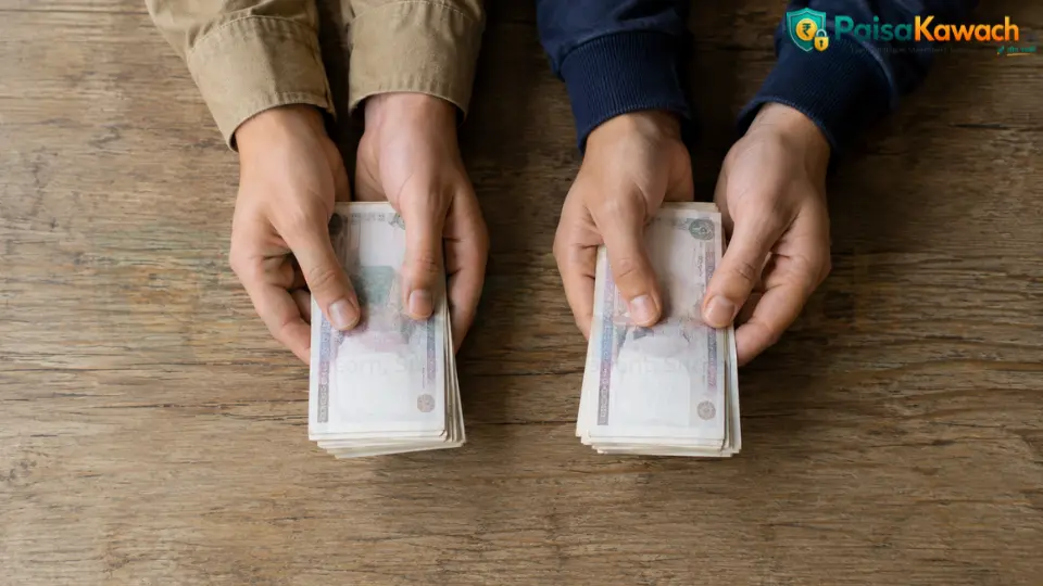 Two people with the same salary having different financial outcomes