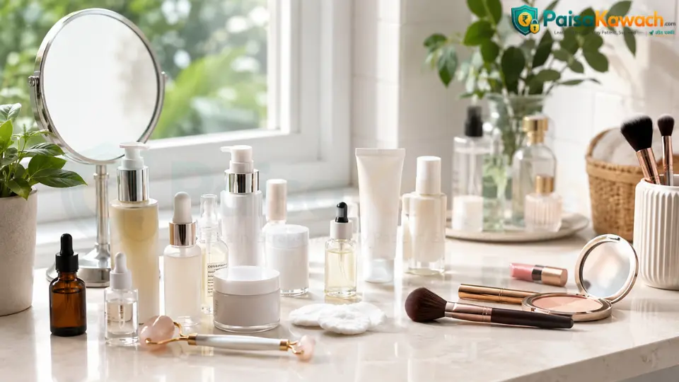 Skincare and makeup routine yearly cost breakdown