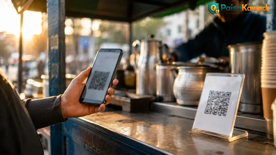 UPI digital payment transaction on smartphone representing average transaction value