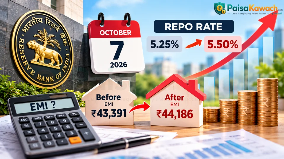 If RBI Raises the Repo Rate on October 7, How Much Could Your EMI Increase?