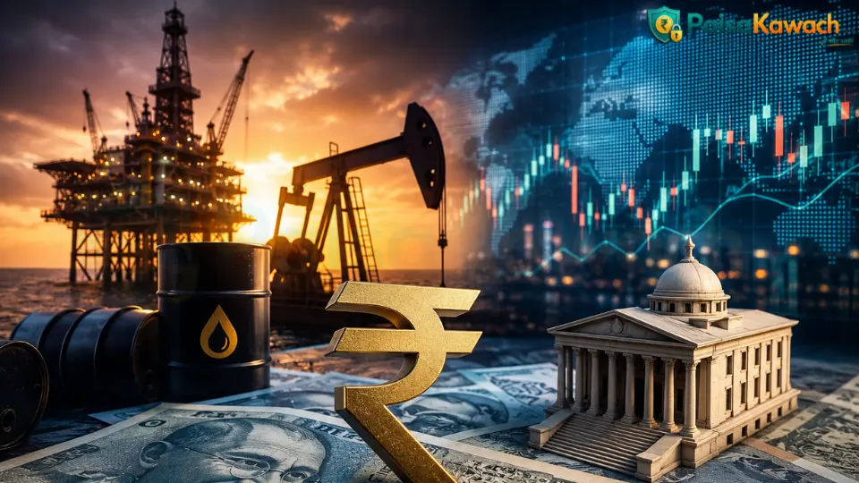 Rupee Rally Faces Oil Price Test as Crude Nears $96 and RBI Steps In