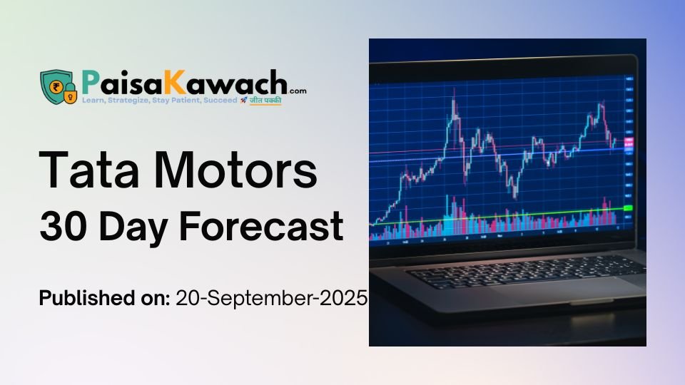 Tata Motors Forecast – 30-Day Outlook