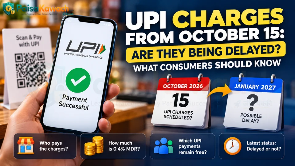 UPI Charges From October 15: Are They Being Delayed? What Consumers Should Know